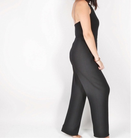 ST. JOHN Evening By Marie Gray Black Jumpsuit High Neck 12 - Picture 2 of 7